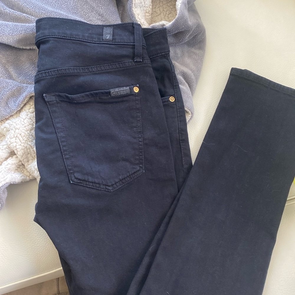 7 for all Mankind Paxtyn black 31x32